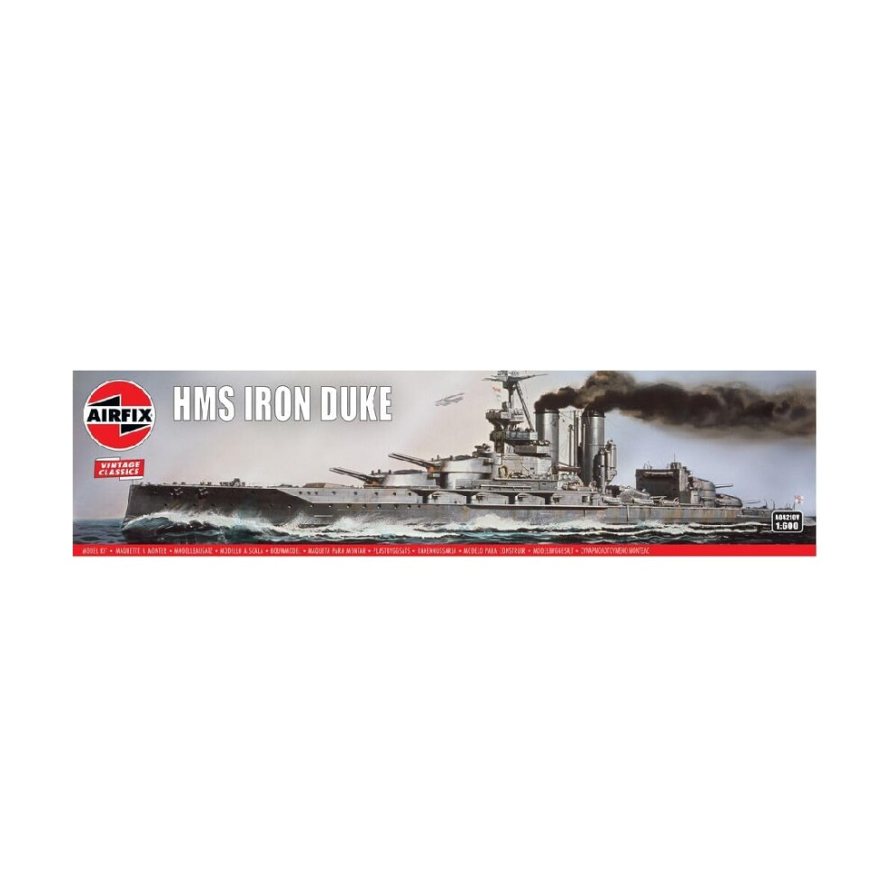 Airfix Vintage Classics Hms Iron Duke Model Ship Kit