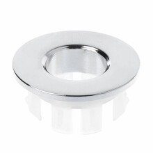 Bathroom Sink Overflow Hole Cover Ring, Sink Basin Trim Overflow Cover Brass Insert In Hole Round