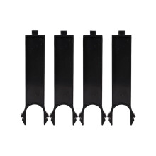 4-Pack Silicone Wire Rack Stackers – Space-Saving Vertical Organizer for Baking Cooling Racks, Countertop Storage Solution