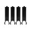4-Pack Silicone Wire Rack Stackers – Space-Saving Vertical Organizer for Baking Cooling Racks, Countertop Storage Solution 1