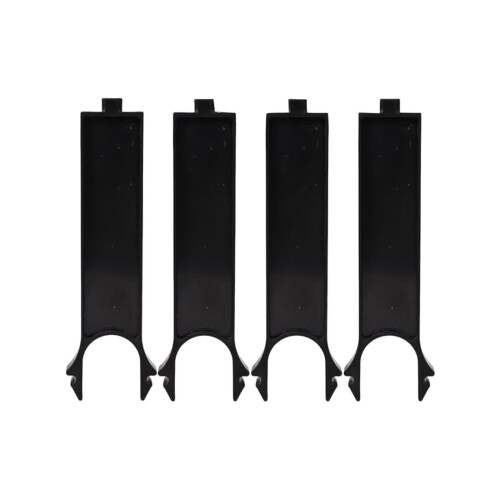 4-Pack Silicone Wire Rack Stackers – Space-Saving Vertical Organizer for Baking Cooling Racks, Countertop Storage Solution