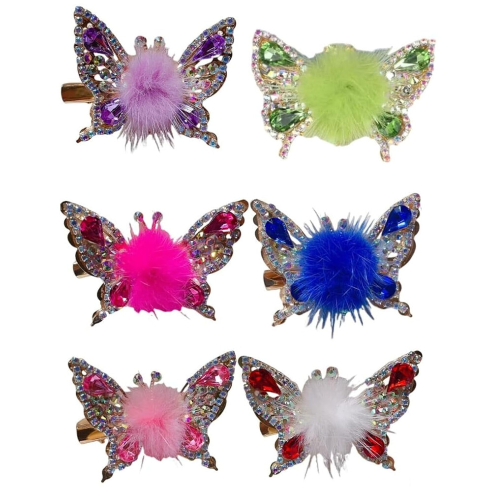 Unisex Flying Butterfly Hairpin, Moving Wings Butterflies Hair Clips, 9D Fluttering Delicate Pins, For Daily Styling