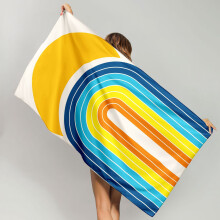 Microfiber Beach Towel Water-Absorbing Quick-Drying Bath