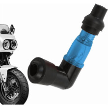 Flashing Spark Plug Resistor Boot Cap, 90 ABS Ignition Cover for Dirt Bikes | Compatible with Motorcycles & Motocross Engines