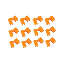 Reusable Food Clips for Improved Chopstick Skills - 12X Colorful Interchangeable Exercise Tools for Enhanced Dining Experience 12PCS