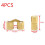 4Pcs Copper Barrel Hinges Hidden Hinge Design, Easy Installation for Wooden Doors and DIY Projects 1