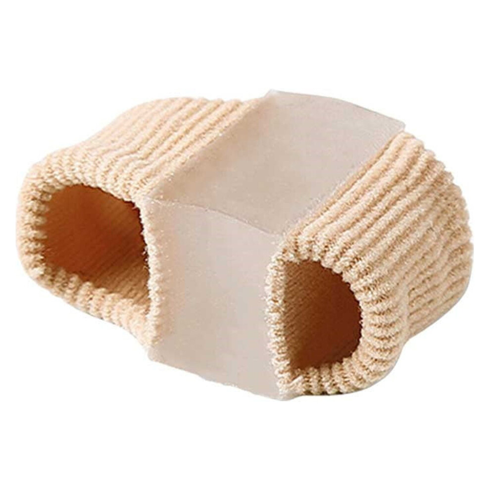 Foot Toe Spacers Separators Wicking Breathable Fabric Bunion Corrector with Gel for Overlapping Toes and Foot Health Enhancement