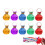 10-Pack Flame-Retardant Paper Ribbon Streamers 1