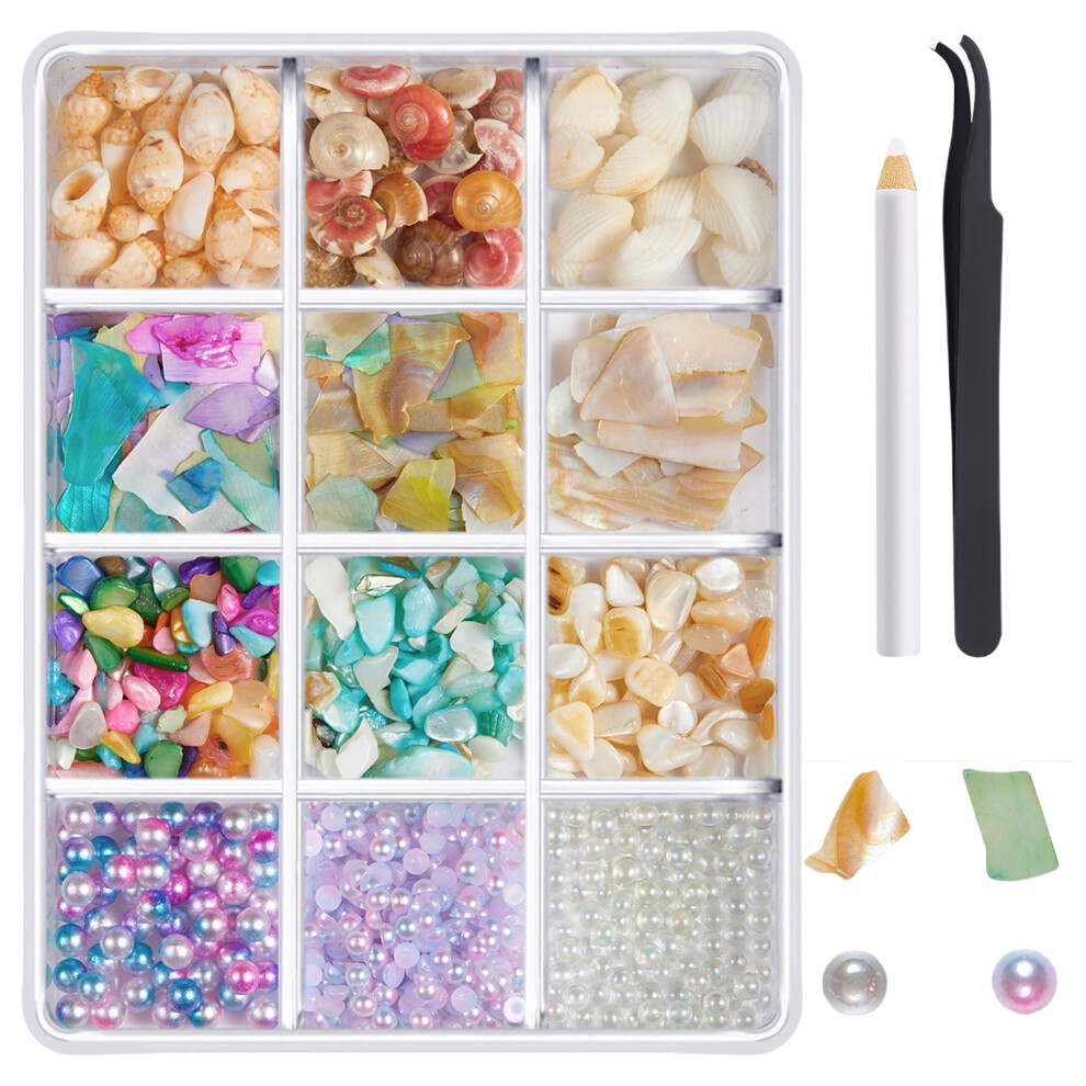 1Box Nails Charm for Nails 3D Nails Rhinestones Nails Decorations Professional Craft Nails Art Supplies for Women