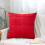 Striped Polyester Pillowcase 45x45cm Embossed 1
