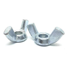 (10 bucăți) Piulițe fluture din oțel 5/8"-11, zincate, transparente