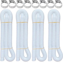 Tubo di ricambio per filtro piscina per impieghi gravosi – Tubo flessibile a tenuta stagna da 3,17 cm (1,25") per aspirazione, ideale per piscine