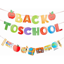 23-Piece Back to School Paper Decorations Set