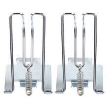 Cashier Box Clip Register Tray Silver 2 Pcs
