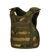 Mini gilet da birra militare, portabottiglie termico per bevande, con tracolla regolabile per una decorazione accattivante.