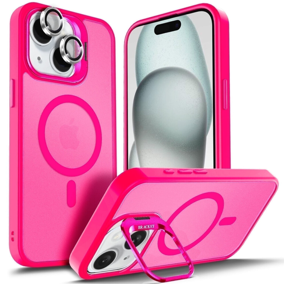 Ngb Supremacy Case For Iphone 14 Plus / 15 Plus Â Built-In Camera Guard, Kickstand, Lens Protector, Magsafe/Qi Wireless Charging & Magnetic Car 9448483554183