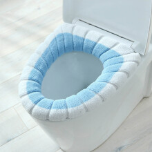 Warmer WC-Sitzbezug für den Winter, weich gepolstert und waschbar, verdickter Kälteschutz, universelle Passform, kompatibel mit den meisten