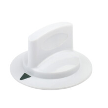 Manopola di controllo del timer in plastica di ricambio per asciugatrice, compatibile con modelli GE, facile installazione. Ricambi per pulsanti
