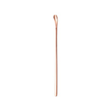 Kaffeerührlöffel aus Edelstahl, 19,2 cm, wiederverwendbar, für Kaffee, Cocktails, Smoothies, Tee – Roségold