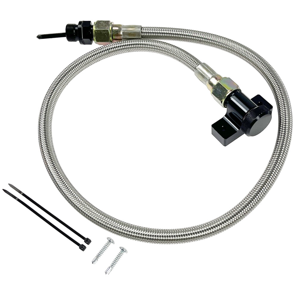 Locking Braided At Dipsticks Kit 22200 For Ford F-150 (2010Â2017) With 6R80/10R80/4R70e/4R75e Transmissions 9448483555203