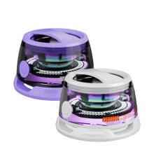 Cainteoir Bluetooth Maighnéadach G200 le Taispeántas Solais RGB, Fuaim 3T & Seasamh Fóin — comhoiriúnach le iPhone, Android, TWS