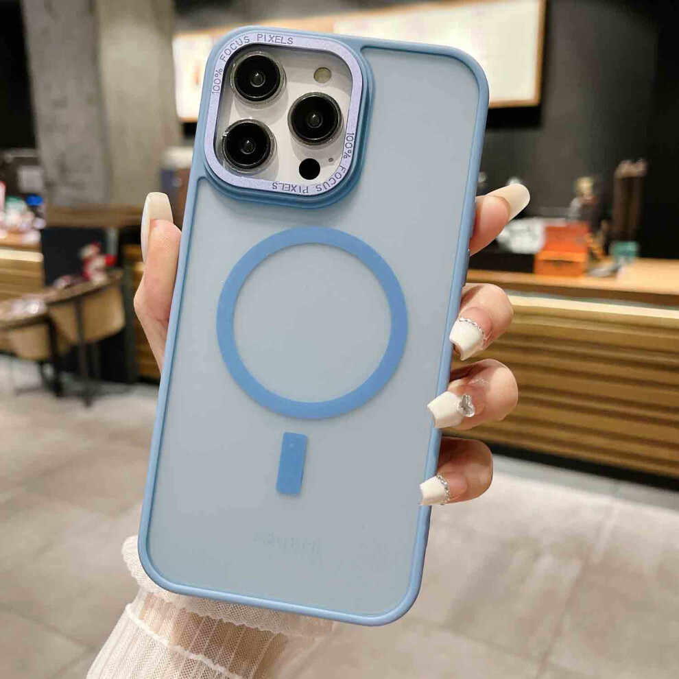 Tech Circle Magnetic Case For Iphone 12 Pro Max Â Magsafe Compatible, Military-Grade Shockproof & Dustproof, Skyblue 9448483555012