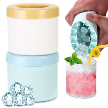 Food-Grade Silicone Ice Cube Tray (60 pcs), Easy-Release, Compatible with Whiskey/Cocktails/Juice, Crushed Ice Maker