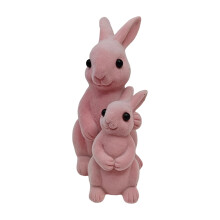 Easter Rabbit Figurine for Indoor Outdoor Use