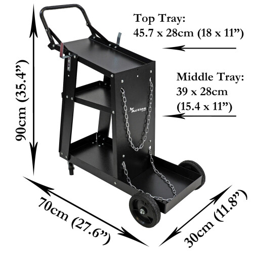Actiasgear 3 Tier Welding Cart Trolley 1