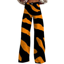 Dámské džíny Y2K Wide Leg oranžové velikosti XXL
