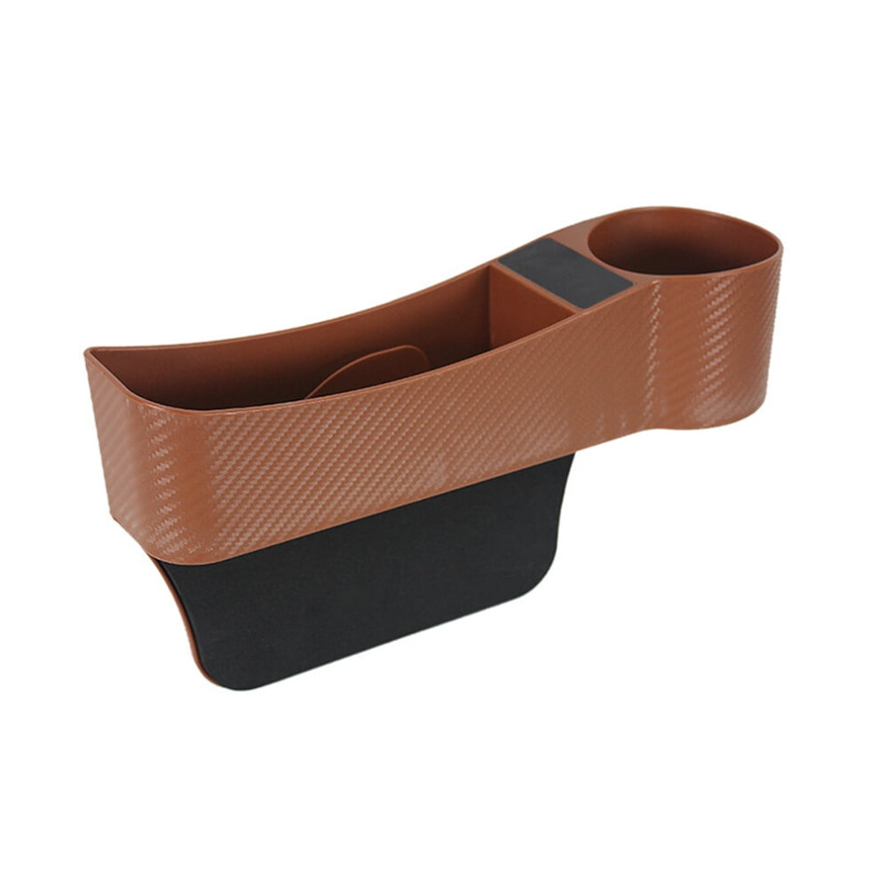 Car Seat Gap Filler Organizer Multifunctional Car Gap Organiser For Phone Wallet Keys Cards Cigarettes Brown 9448483627696