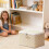 Karymi Lockable Storage Box with Drawers Foldable 1