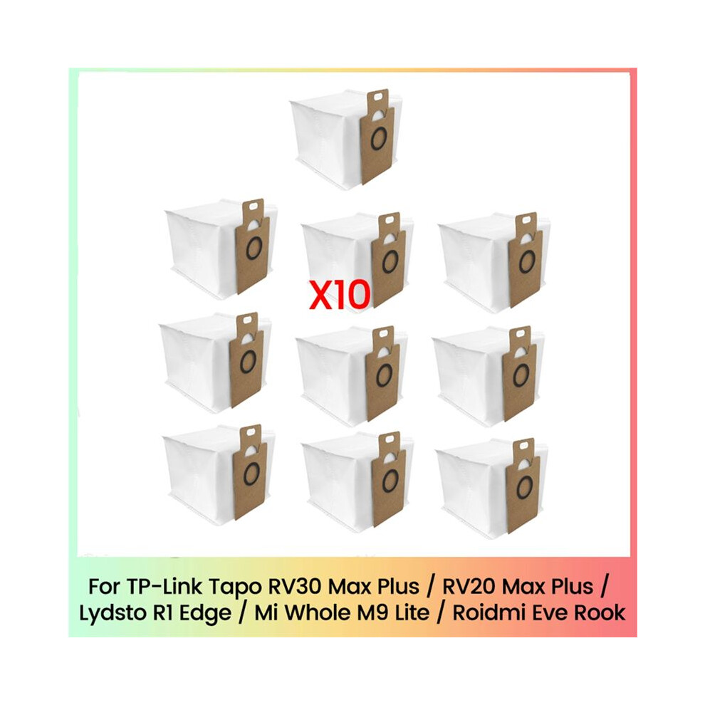 Dust Bag For Tapo Rv30 Max /Rv20 Max /Lydsto R1 /Miwhole M9 Lite/ Eve Rook Robot Vacuum 10Pcs 6032827812386
