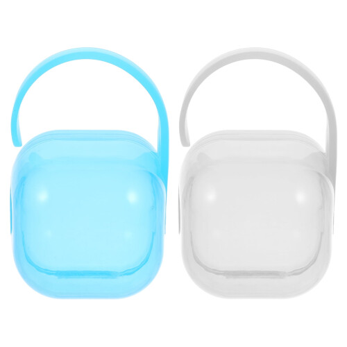 2pcs Pacifier Case Pacifier Holder Pacifier Box Baby Pacifier Case Pacifier Container