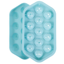 Round Ice Tray Ice Making Ball Mold Ice Making Plastic Tray Freezer Ice Tray with Lid