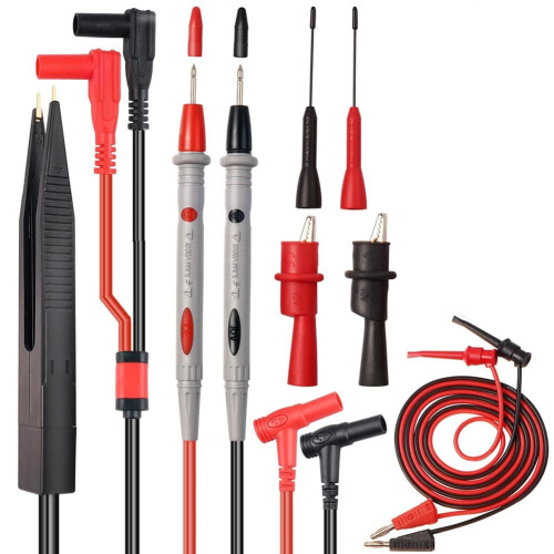 Electrical Multimeter Test Set With For Alligator Clip Test Hook Test Probe Kit