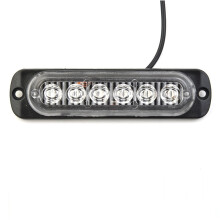 汽车卡车安全警示灯 DC12-24V 18W 红色6LED