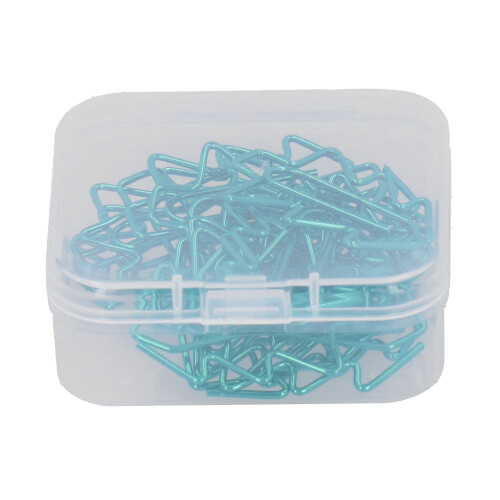 20PCS Mini Iron Tree Shape Paperclip Bookmark Note Holder Office Supplies 1