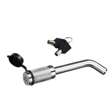 Trailer Hitch Lock Anti Theft Steel Pin Weather Resistant Dust Cover for Cargo Carriers and Trailers