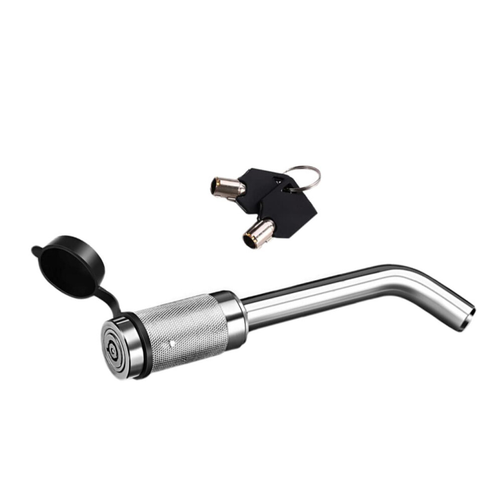 Trailer Hitch Lock Anti Theft Steel Pin Weather Resistant Dust Cover For Cargo Carriers And Trailers 9092120267129