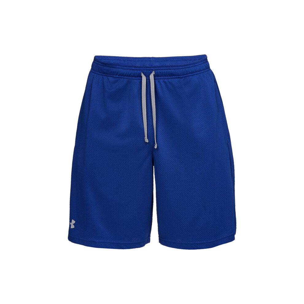 Under Armour Men's Tech Mesh Shorts, Royal (400)/Steel, Large Tall