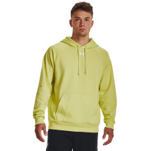 Under Armour Hoodie Homme Rival Fleece, (743) Jaune Lime / Blanc, XX-Large