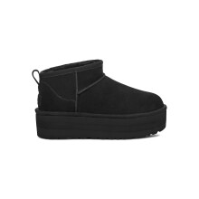 Botas UGG Classic Ultra Mini Plataforma para Mujer, Negro, 11