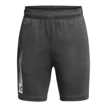 Under Armour Jongens Tech Wordmark Shorts, (025) Castlerock / White, X-Large