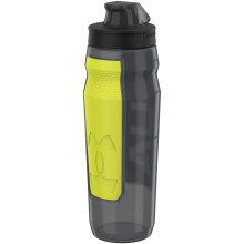 Under Armour UA 32oz Playmaker Squeeze Pitch Grijs/Hi Vis Geel