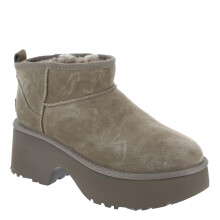 Botín UGG Classic Ultra Mini New Heights para mujer, Hickory, 7