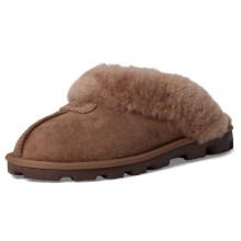UGG Women's Coquette Slipper, Rocky Oak, 5