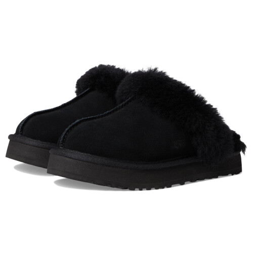 UGG UGG Pantofole per Bambini K Disquette, Nero, 6