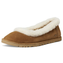 Zapato plano de ballet UGG para mujer, color castaño, talla 8