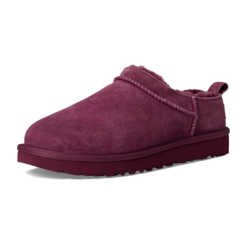 UGG UGG Women's Classic Micro Boot, Burnt Magenta, 10